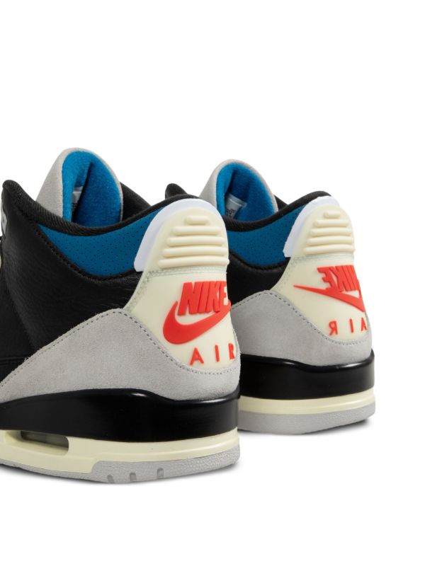 Air Jordan 3 Retro – Classic Black & Electric Blue Edition
