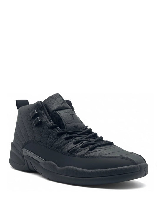 Air Jordan 12 Retro "Triple Black" – Stealth & Durability