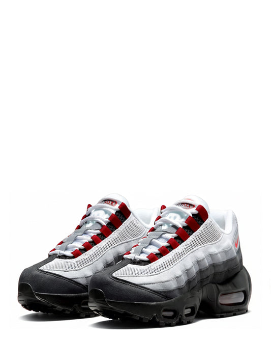 Nike Air Max 95 - Grey & Solar Red