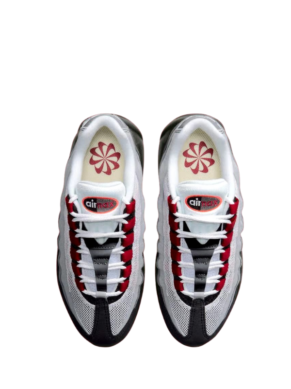 Nike Air Max 95 - Grey & Solar Red