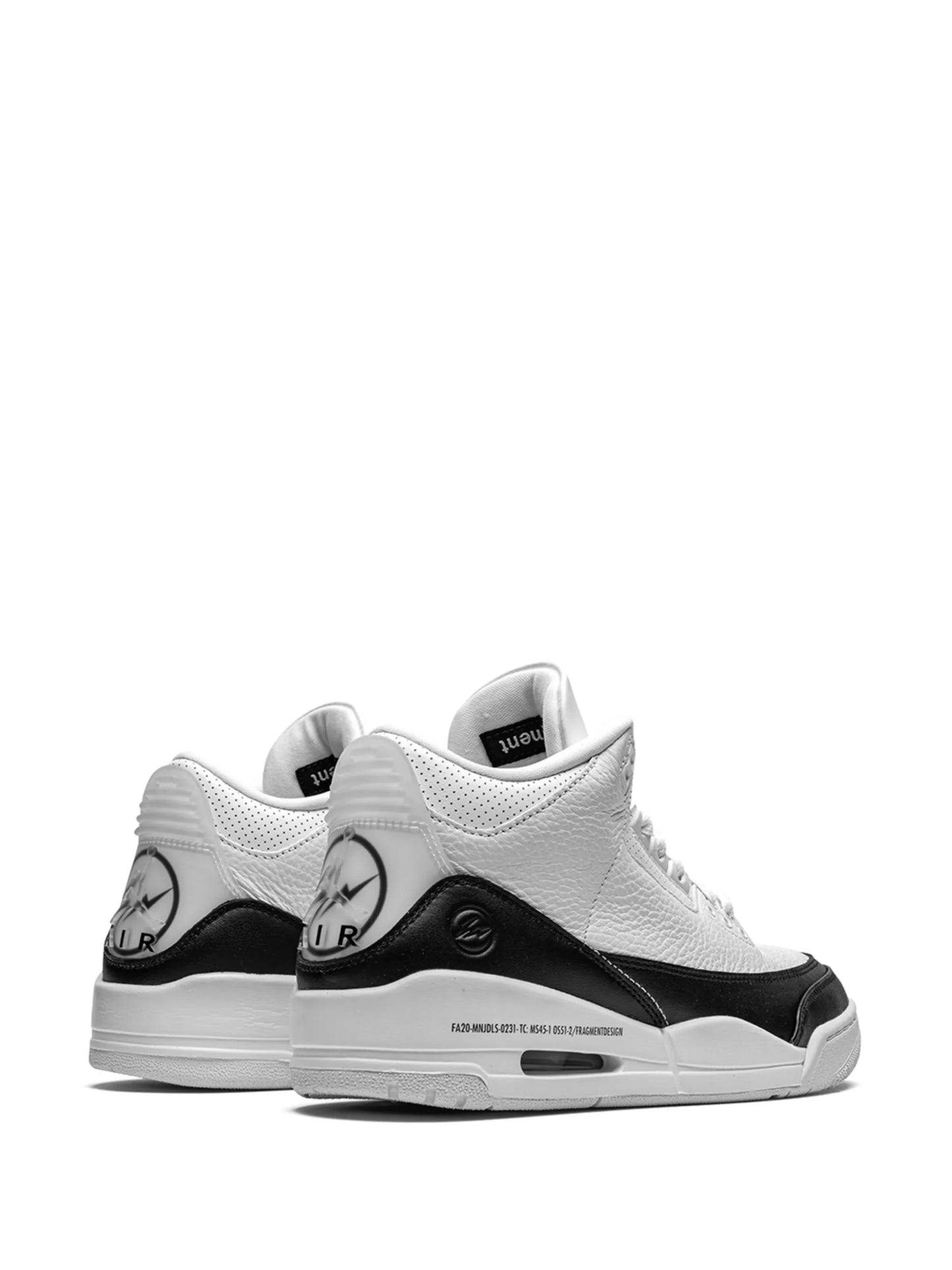 Air Jordan 3 Retro x Fragment Design 'White/Black'