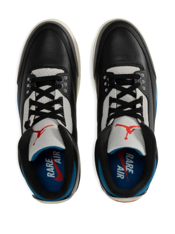 Air Jordan 3 Retro – Classic Black & Electric Blue Edition