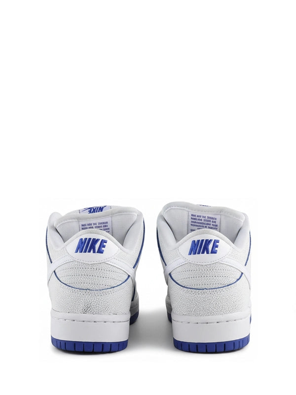 Nike SB Dunk Low "Stingray" – White/Hyper Royal