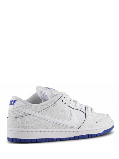 Nike SB Dunk Low "Stingray" – White/Hyper Royal