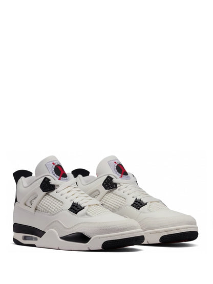 Air Jordan 4 Retro - Classic White & Black