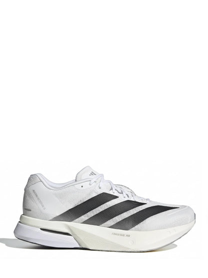 Adidas Adizero Boston 12 Men's Running Shoes - Cloud White / Core Black