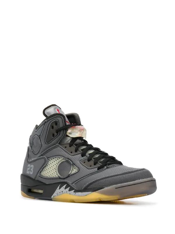 Off-White x Air Jordan 5 Retro 'Muslin'