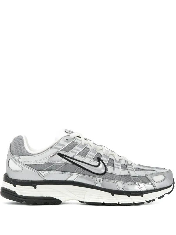 Nike P-6000 – Metallic Silver/White