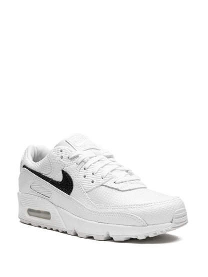 Nike Air Max 90 – White & Black Textured Sneakers