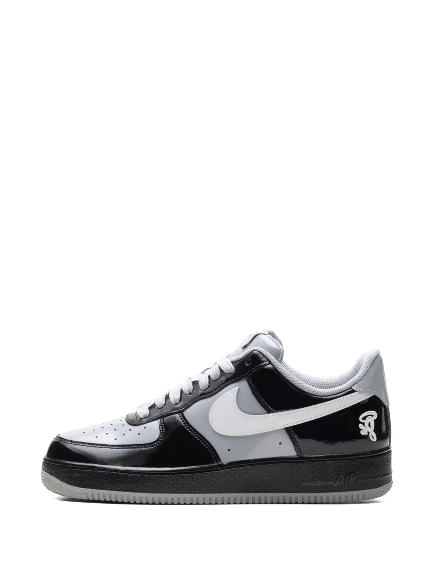 Nike Air Force 1 Low "Wolf Grey/Black" (Patent Leather)