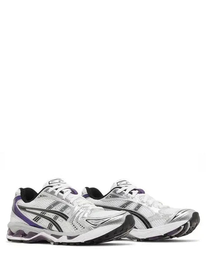 ASICS GEL-Kayano 14 - Metallic Silver / Dark Purple