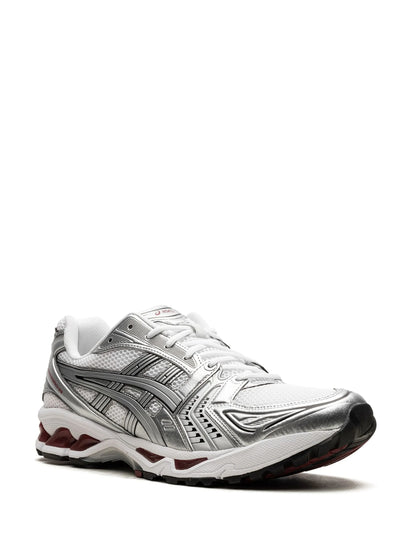 ASICS GEL-Kayano 14 - Metallic Silver / Pure White