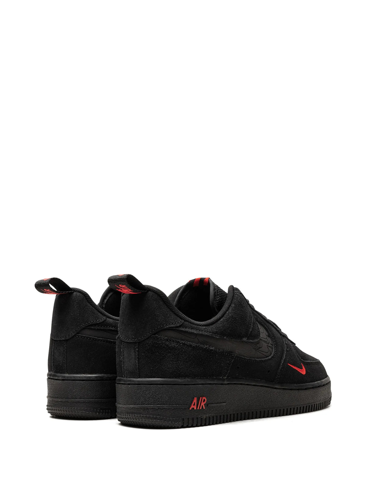 Nike Air Force 1 '07 - Black / Crimson Accent