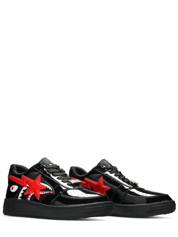 Bapesta Low M2 'Shark Face - Black'