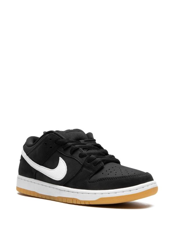 Nike SB Dunk Low Pro – Black/White-Gum