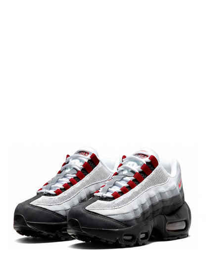 Nike Air Max 95 - Grey & Solar Red