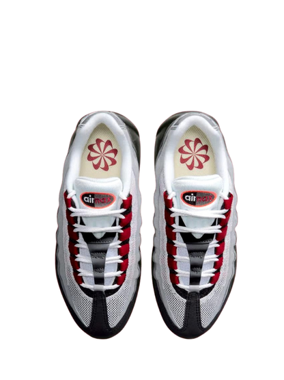 Nike Air Max 95 - Grey & Solar Red