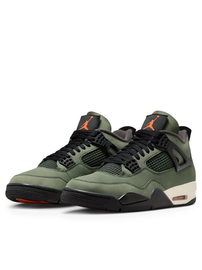 Air Jordan 4 Retro – Olive Canvas / Flight Green