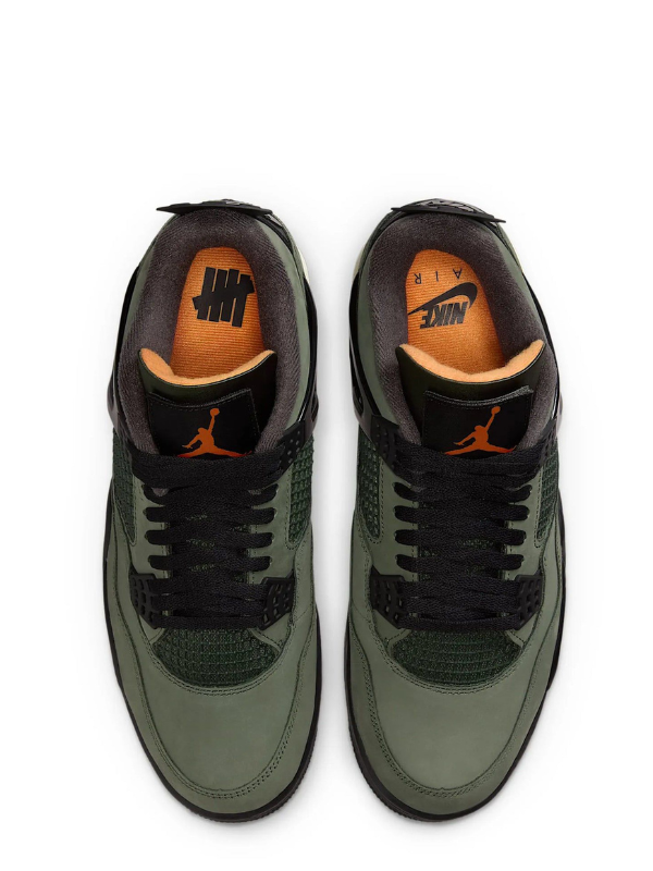 Air Jordan 4 Retro – Olive Canvas / Flight Green