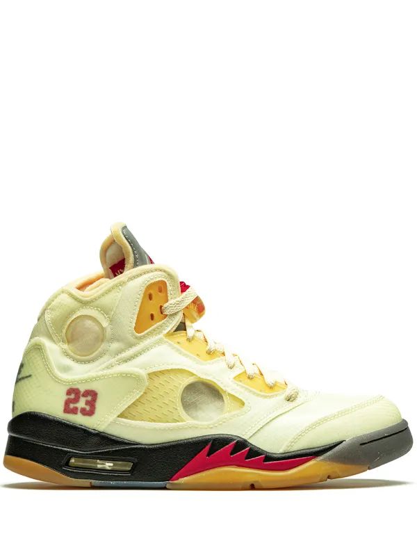 Jordan 5 Retro x Off-White™ "Sail"