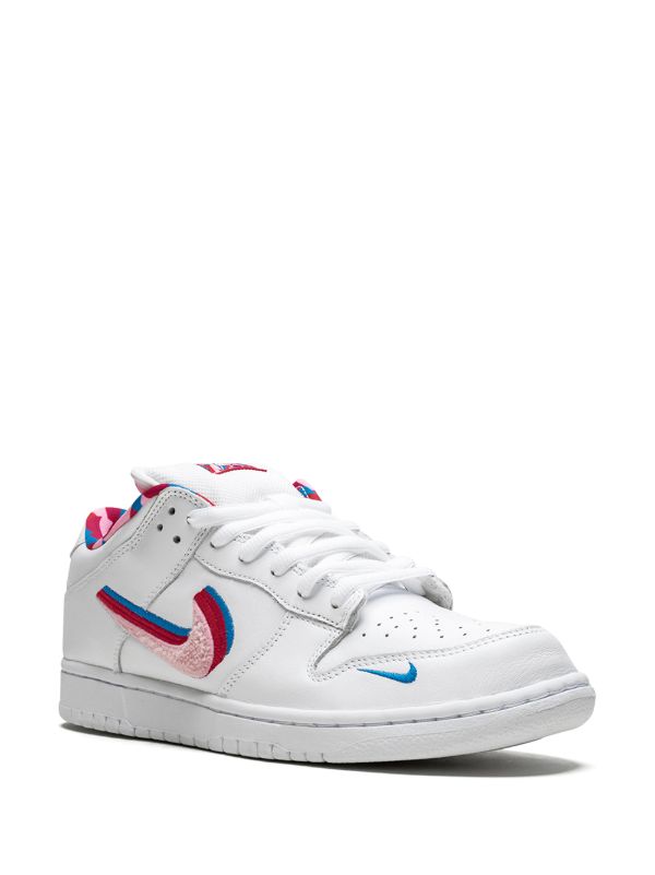 Nike SB Dunk Low x Parra "White/Pink-Multi"