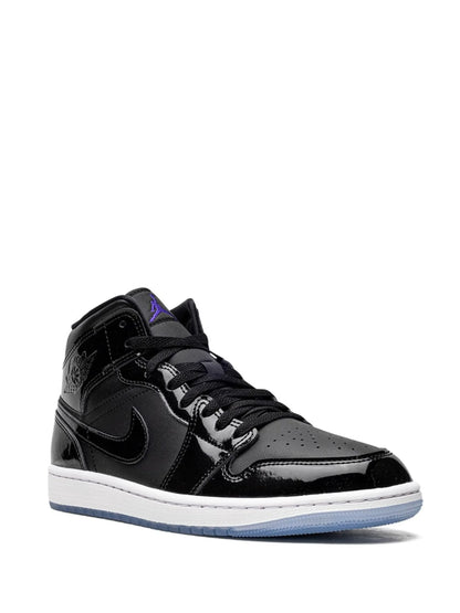 Air Jordan 1 Mid "Space Jam" – Black/Dark Concord