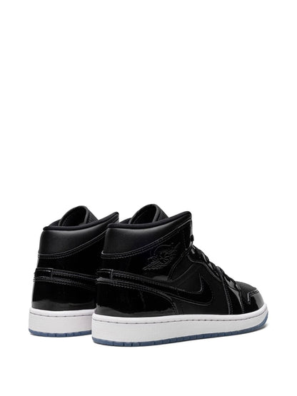 Air Jordan 1 Mid "Space Jam" – Black/Dark Concord