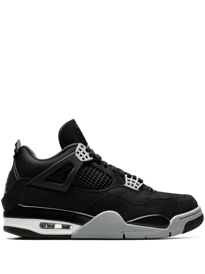 Air Jordan 4 Retro 'Black Canvas'