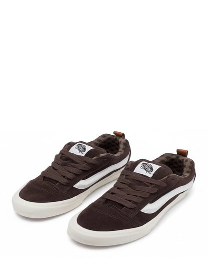 Vans Suede Low-Tops – Chocolate & White