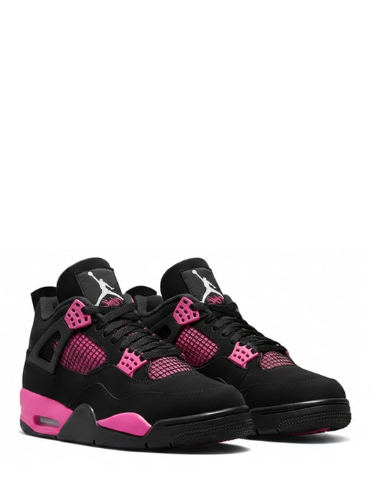 Air Jordan 4 Retro - Black & Hot Pink