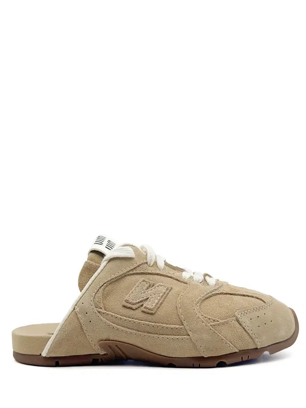 Miu Miu x New Balance 530 Suede Mule - Tan / Beige