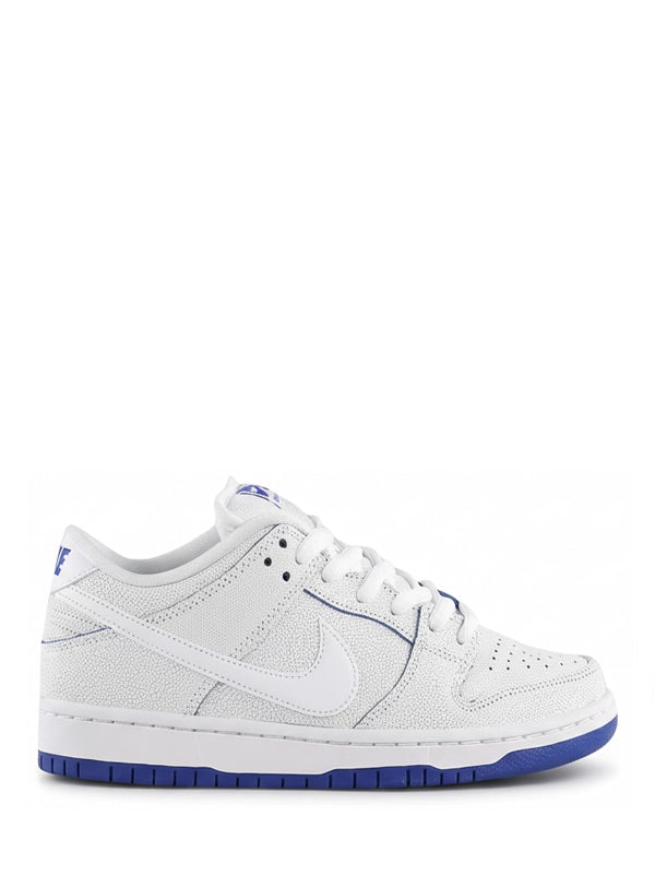 Nike SB Dunk Low "Stingray" – White/Hyper Royal