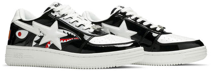 Bapesta Low M1 'Shark Face - Black'